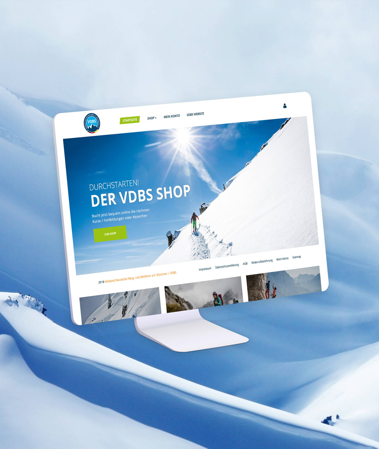 Verband Deutscher Bergsteiger e.V. Webshop gestaltet von Madison-IT